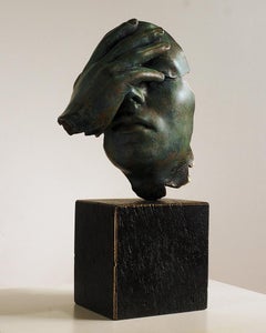 Reflexion - Miguel Guía Realism Bronze layer Sculpture