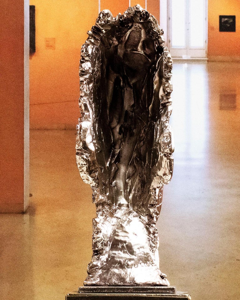 Miguel Guía We are an enigma Nickel Miguel Guía Realism compacted