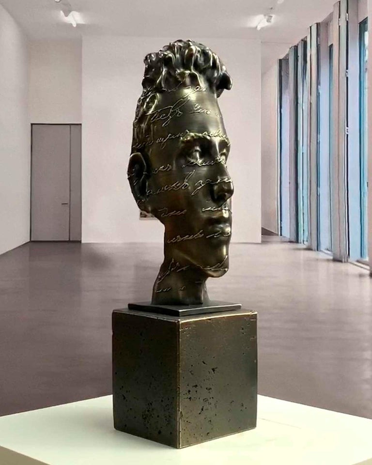 Miguel Guía We are Literature bronce Miguel Guía Surrealist Bronze