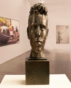 We are Literature bronce - Miguel Guía Surrealist Bronze layer Sculpture