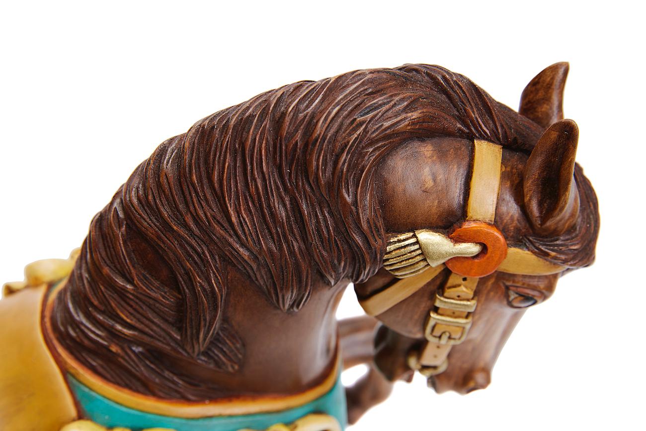 Caballo Carrusell / Carousell Pferd – mexikanische Volkskunst  Kaktus Fine Art im Angebot 11