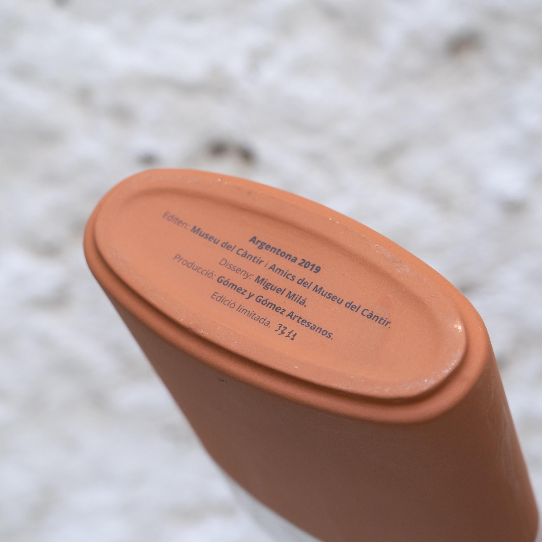 Ceramic Miguel Milà Cantir Limited Edition Numbered (2010) For Sale