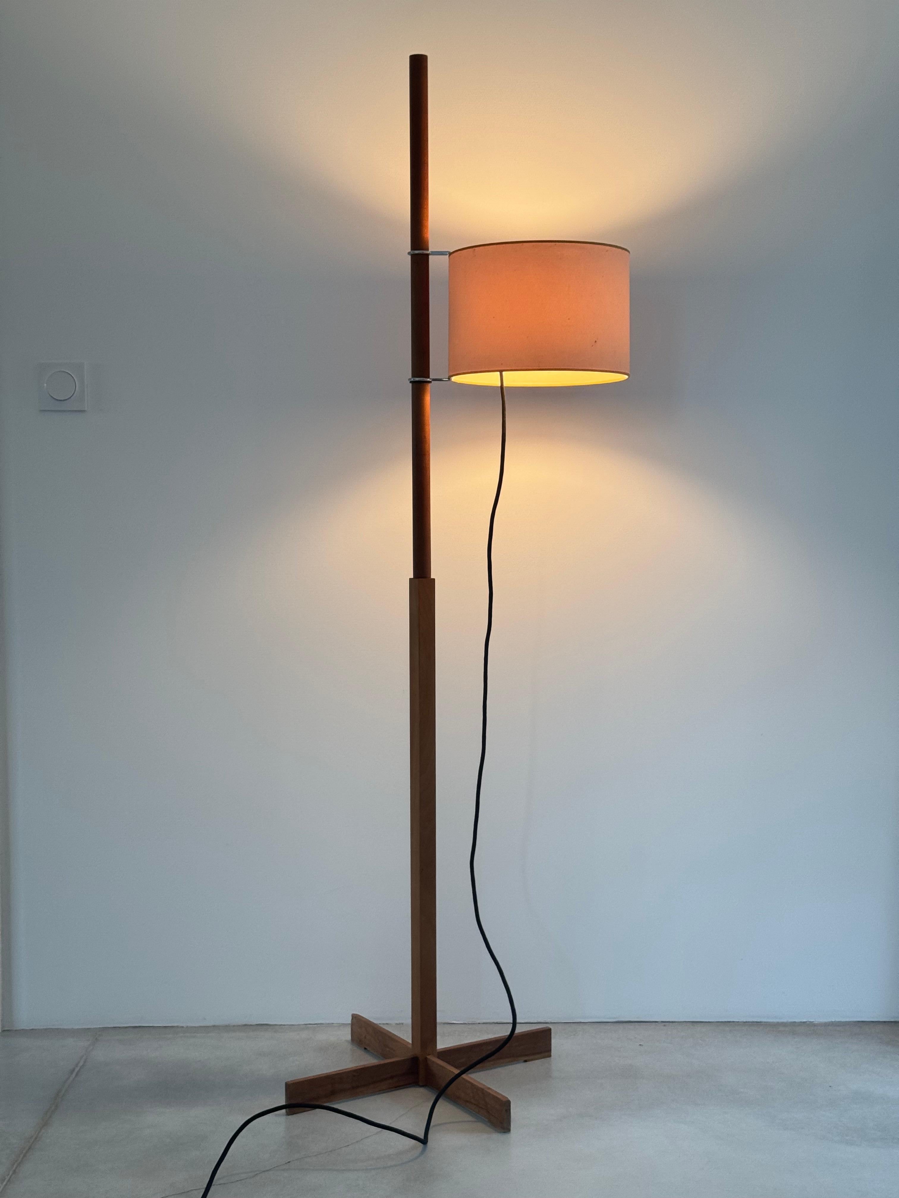 Mid-Century Modern Miguel MILA design TMM Floor Lamp for Santa & Cole, Spain circa 1980s