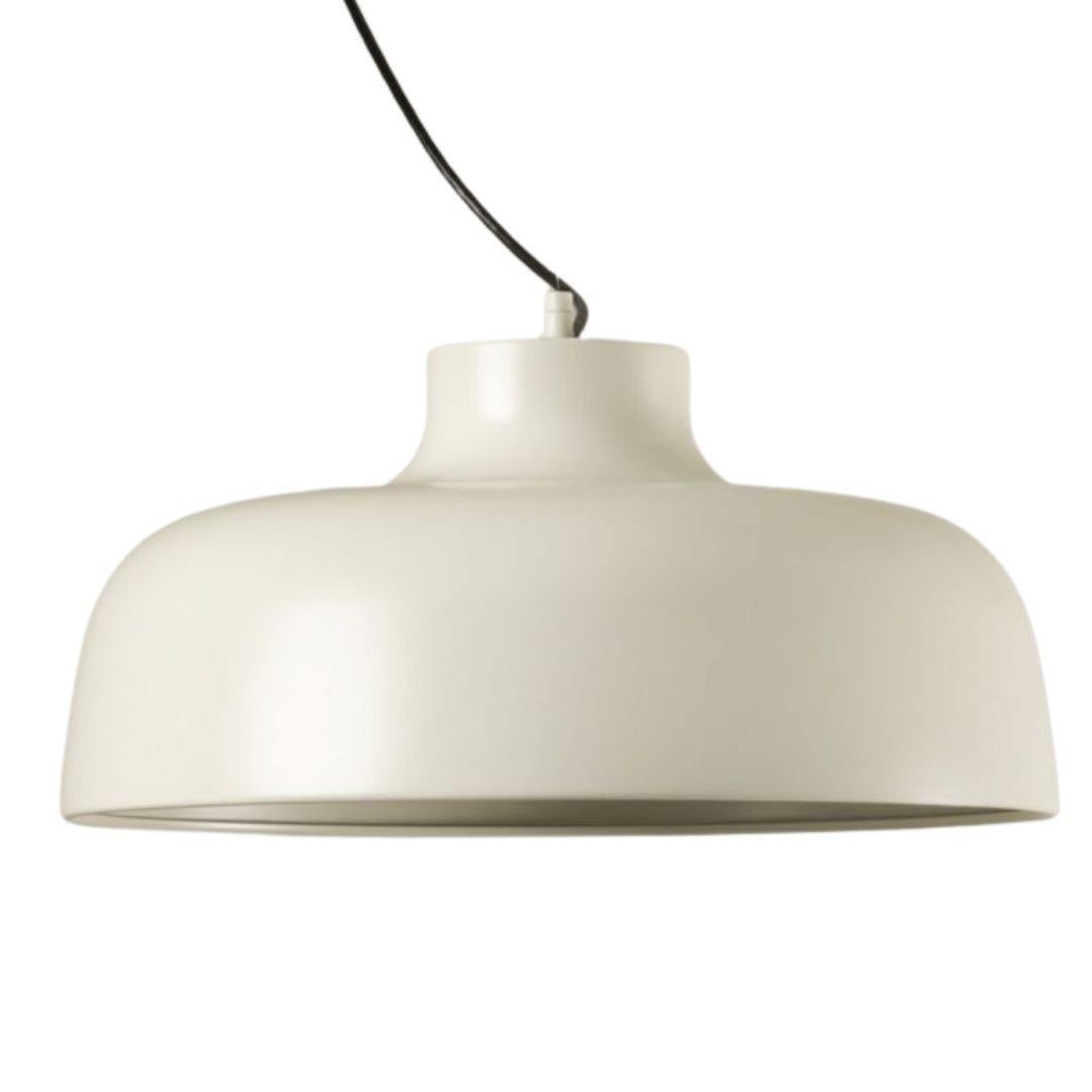 Aluminium Lampe suspendue Miguel Milá ''M68'' en aluminium noir pour Santa & Cole en vente