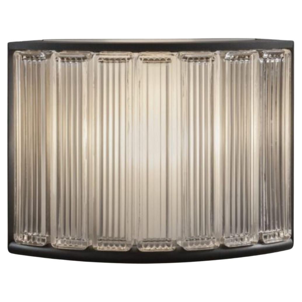 Miguel Mila 'Stadium' Wall Lamp in Glass and Metal for Santa & Cole For Sale