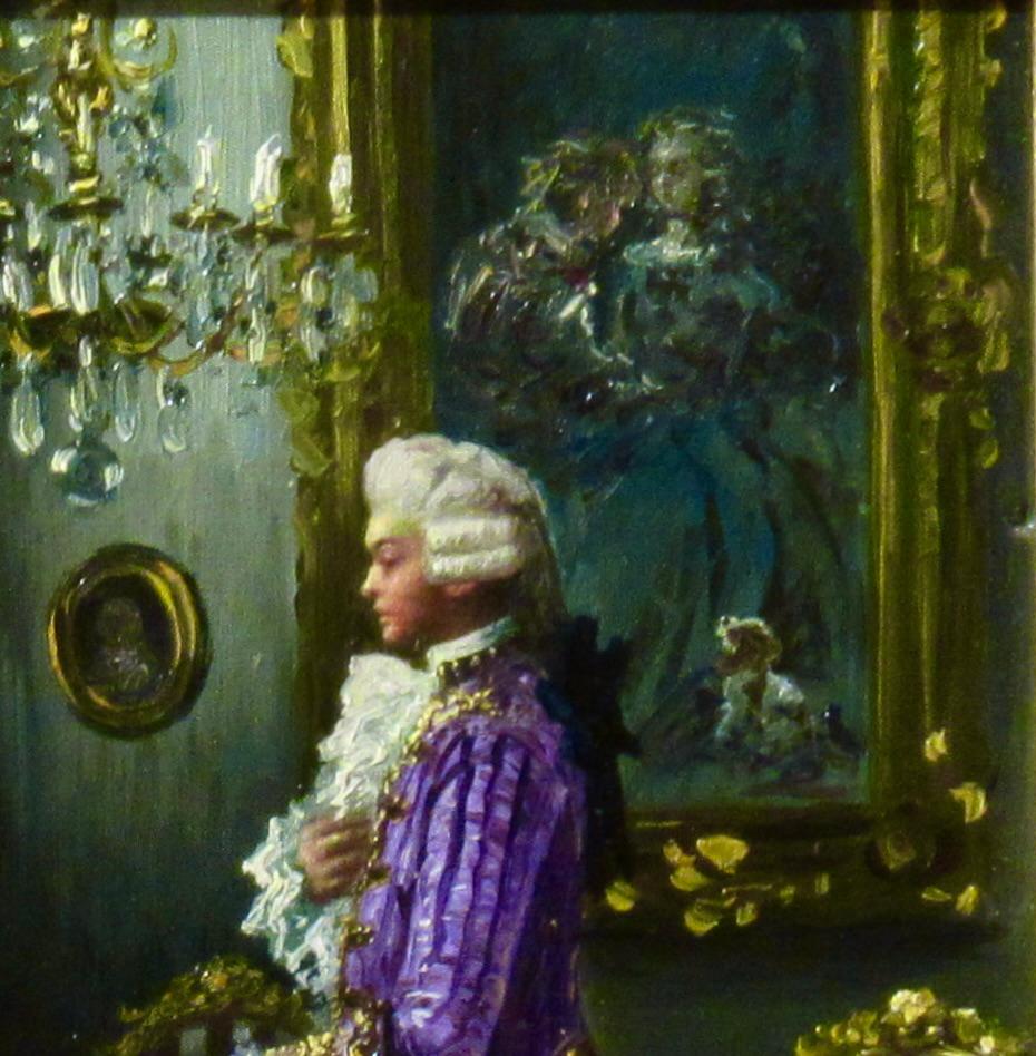 La lettera - Interior Painting Marrone di Miguel Montaner
