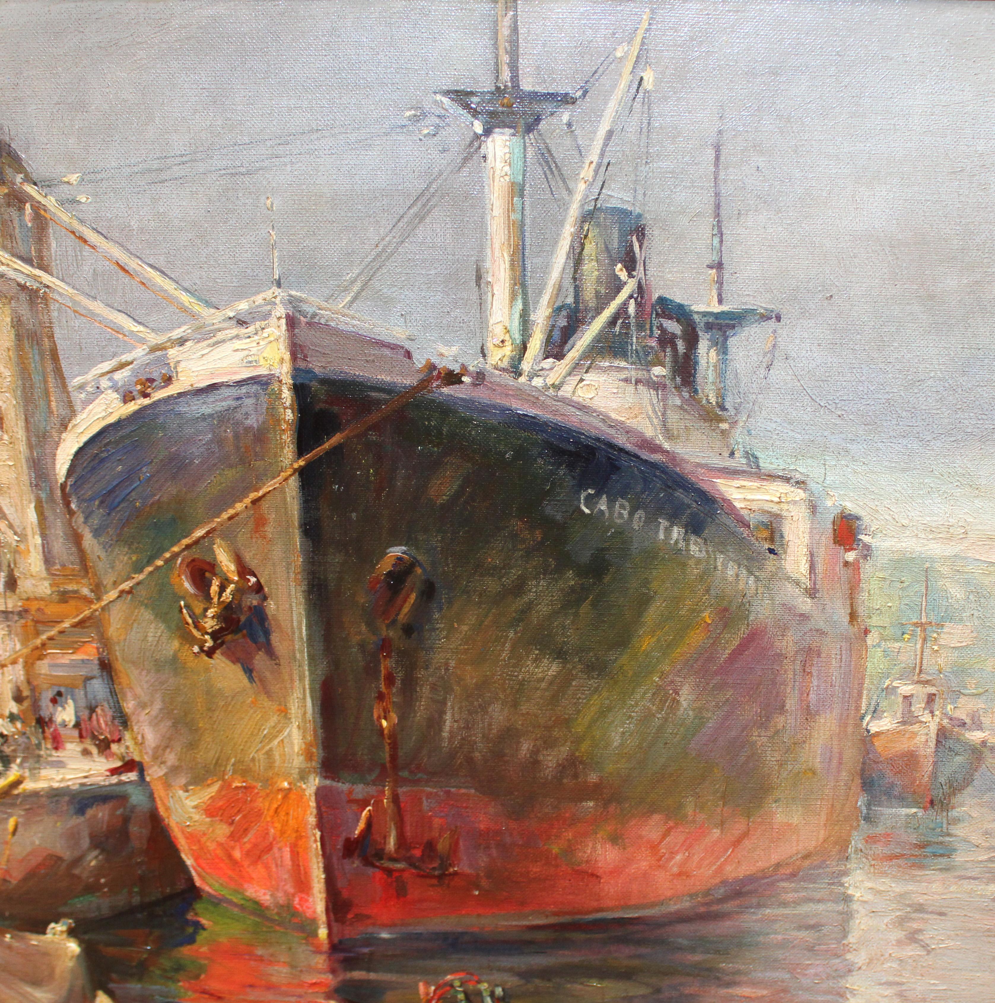 Firmado y dedicado por el artista en la parte inferior

Se presenta enmarcada la pintura

Buen estado de conservación

Medidas obra: 31 cm. de altura x 36 cm. de ancho

Medidas marco: 46 cm. de altura x 51 cm. de ancho

Ver biografía en una de las