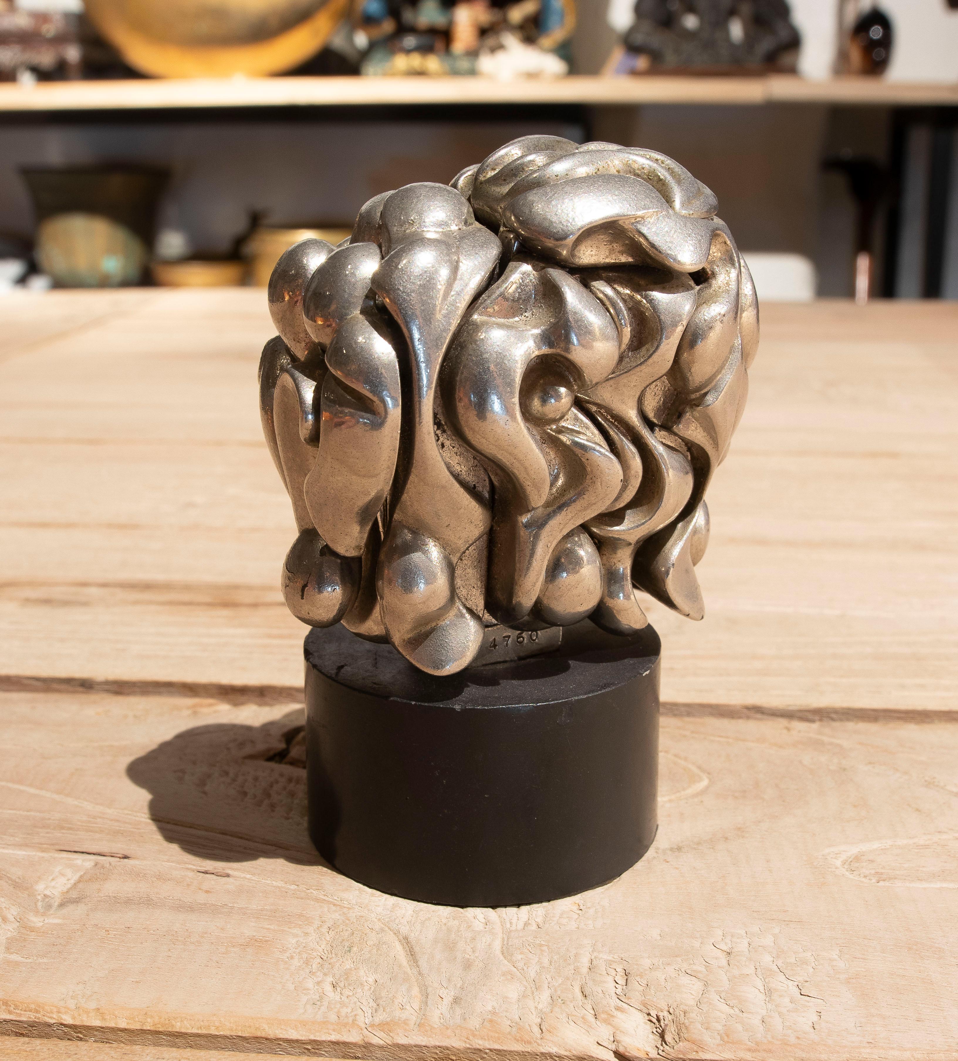 Miguel Ortiz Berrocal 1969 Portrait de Michèle Puzzle Sculpture 9