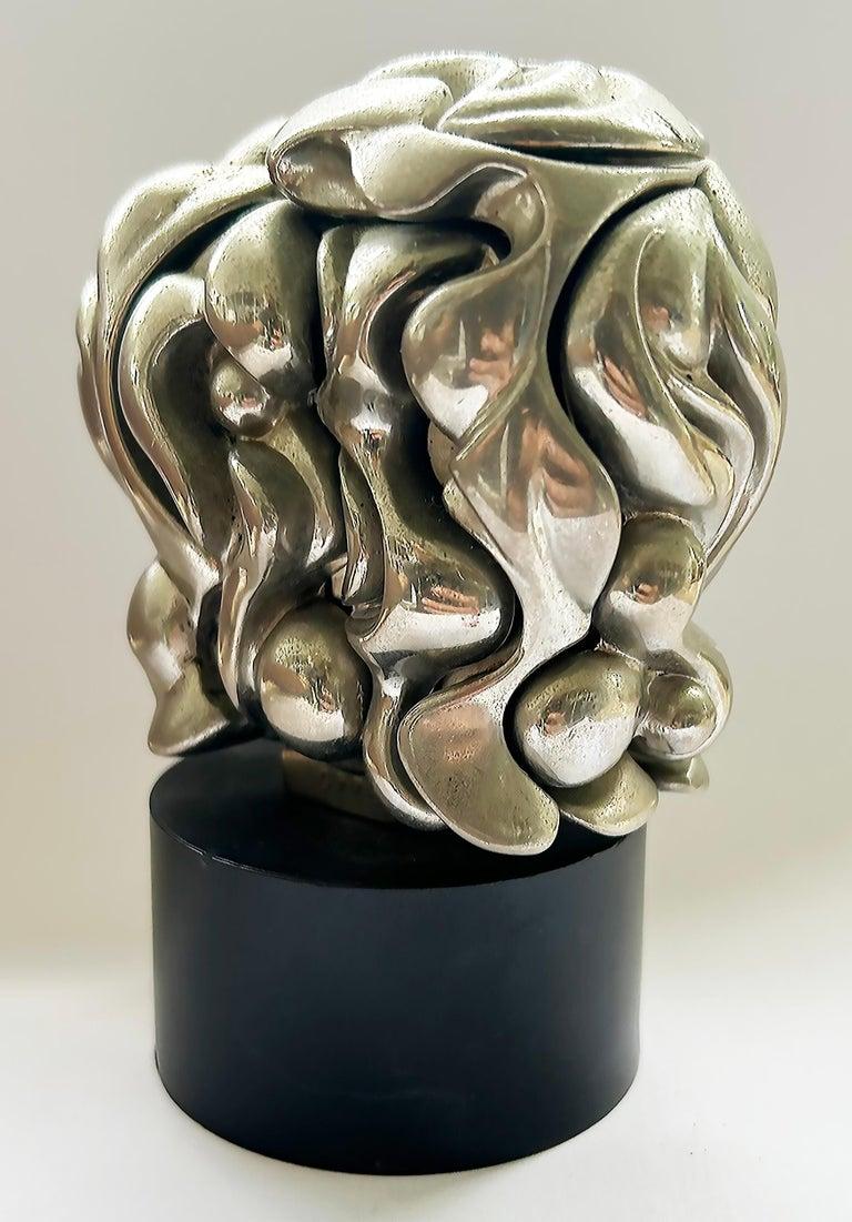 Miguel Ortiz Berrocal 1969 Portrait de Michèle Puzzle-Skulptur (Italienisch) im Angebot
