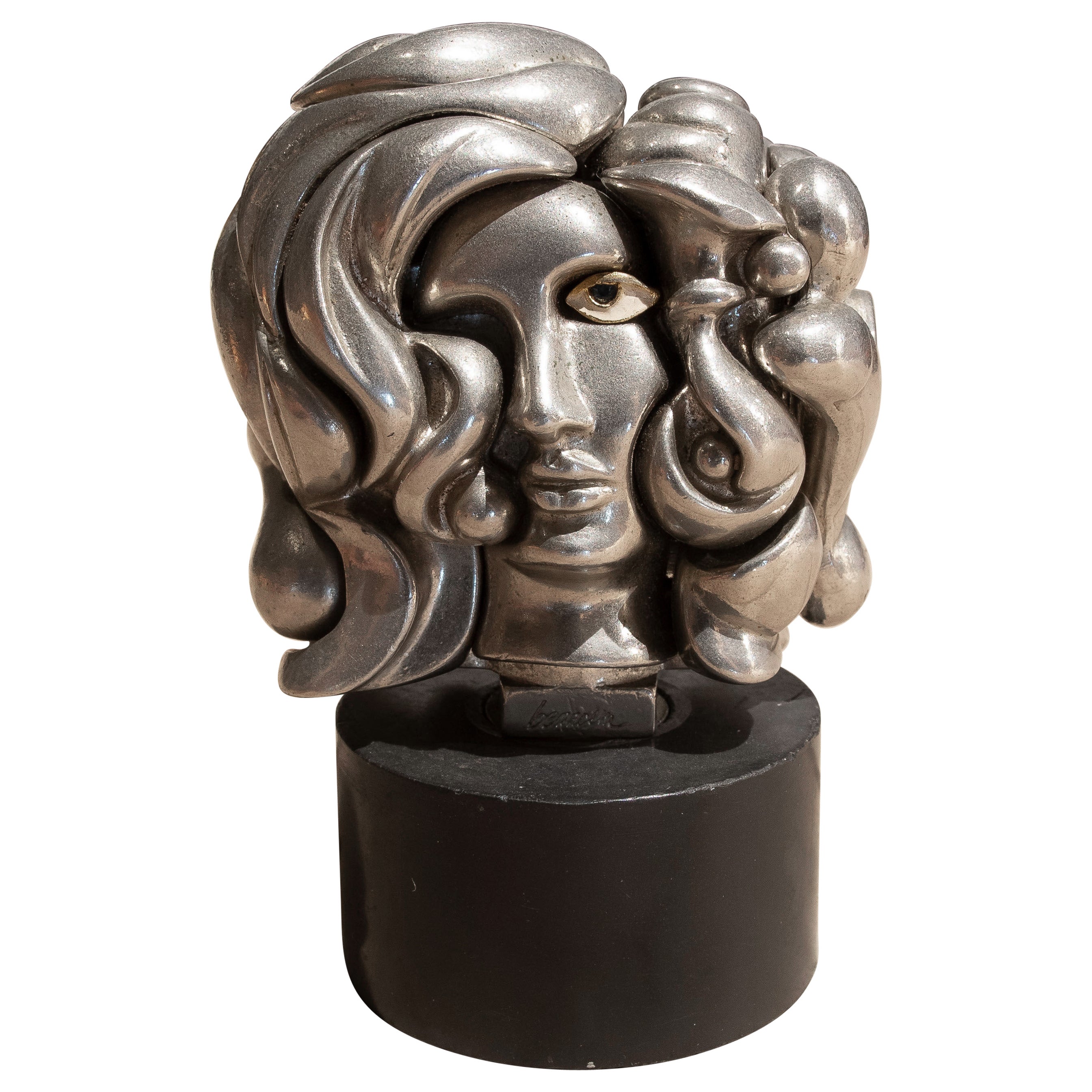 Miguel Ortiz Berrocal 1969 Portrait de Michèle Puzzle Sculpture
