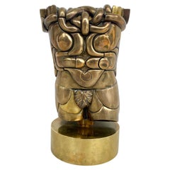 Miguel Ortiz Berrocal Escultura de bronce "Goliat", firmada y numerada 1221/2000