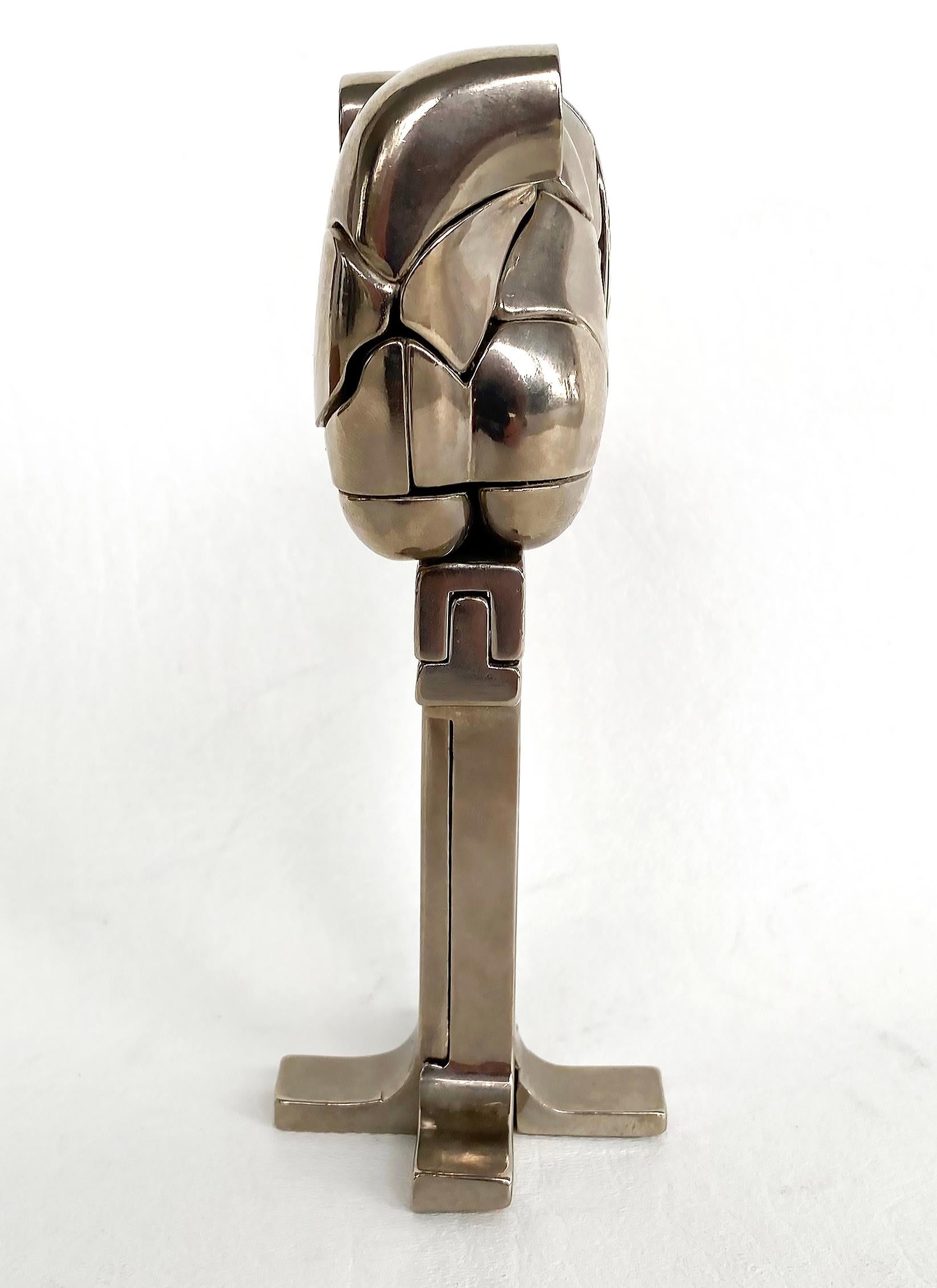 Miguel Ortiz Berrocal Mini Cristina, Puzzle Sculpture, Signed #2874/9500 For Sale 2