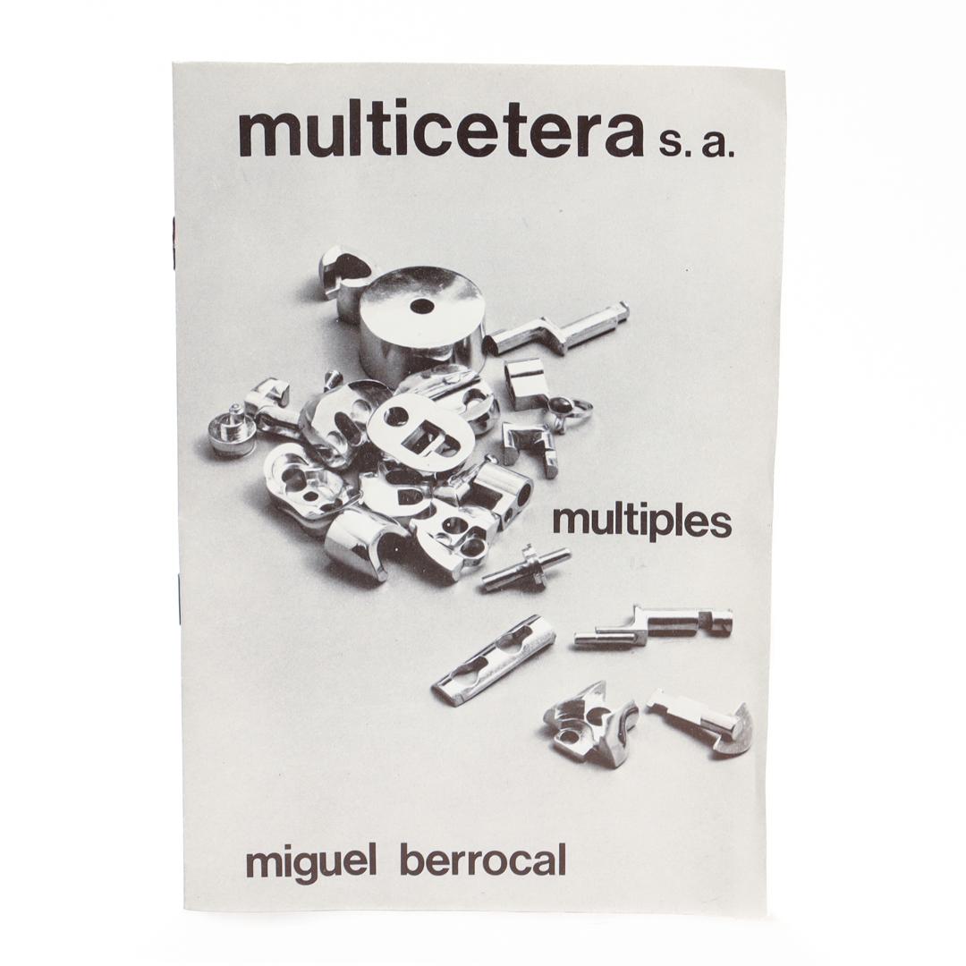 Miguel Ortiz Berrocal Mini Maria Puzzle Sculpture in its Original Box For Sale 1