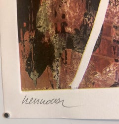 Torse Pop Art de Miguel Berrocal des années 1960, gravure en relief gaufrée à l'aquatinte et gravure à l'eau-forte