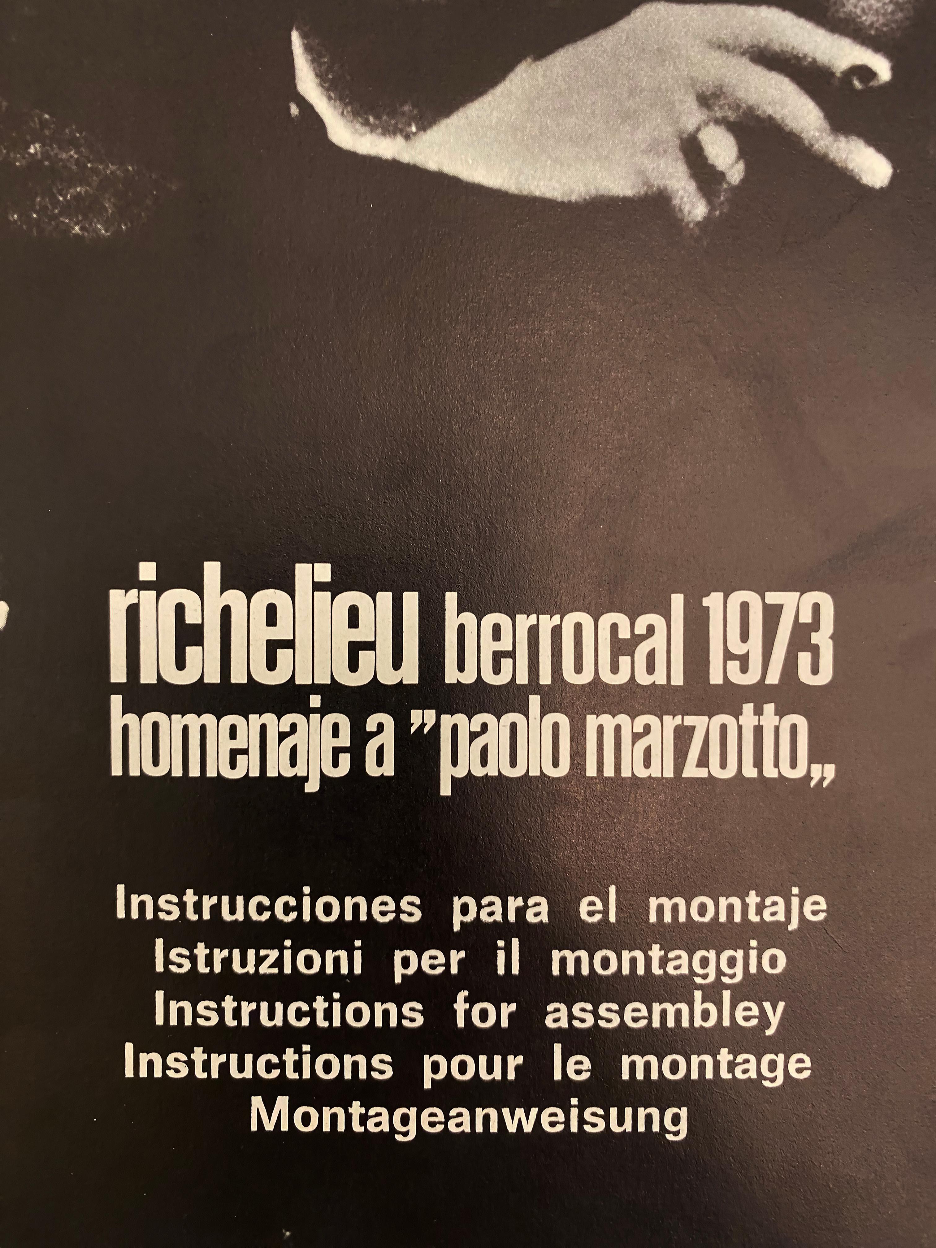 Grande sculpture de puzzle et livre de Miguel Ortiz Berrocal Richelieu en bronze 481/2000 en vente 9