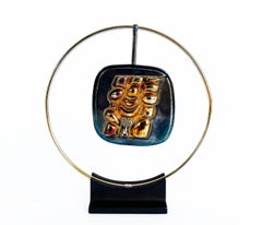 Miguel Ortiz Berrocal Torso Verona OPUS 173 Necklace #857/1000 With Case, Stand