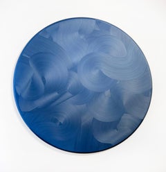 Miguel Osuna "Futuro blu" Pittura astratta