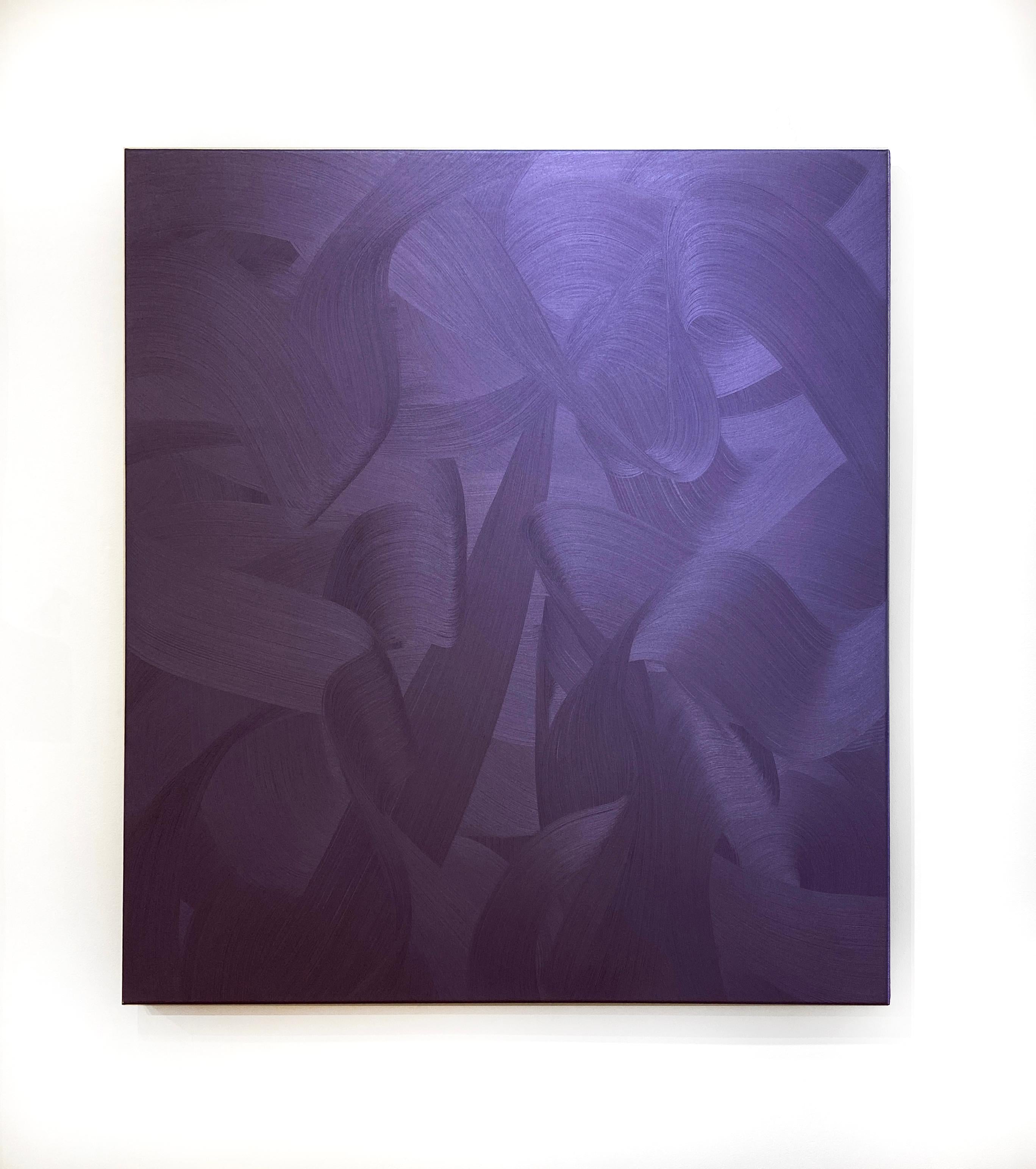 Violet Detour - Painting by Miguel Osuna