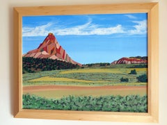Kolob Terrace Road, Gemälde, Acryl auf Leinwand