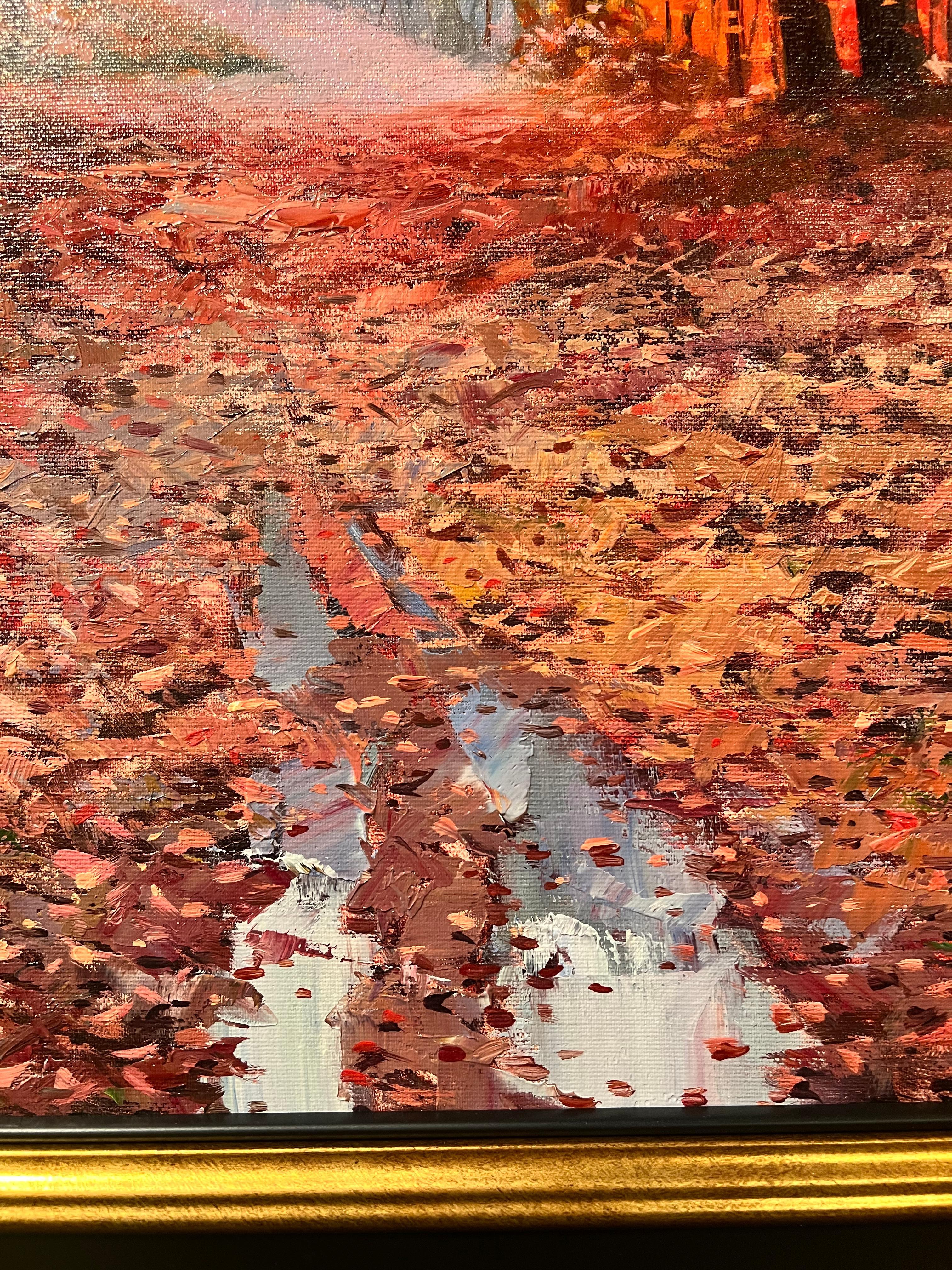 Frondosidad Otonal (Autumn Lushness) - Painting by Miguel Peidro