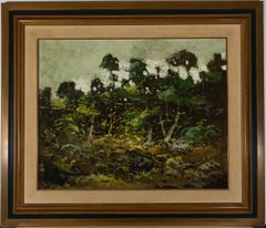 Miguel Rey - Framed Contemporary Oil, The Forest