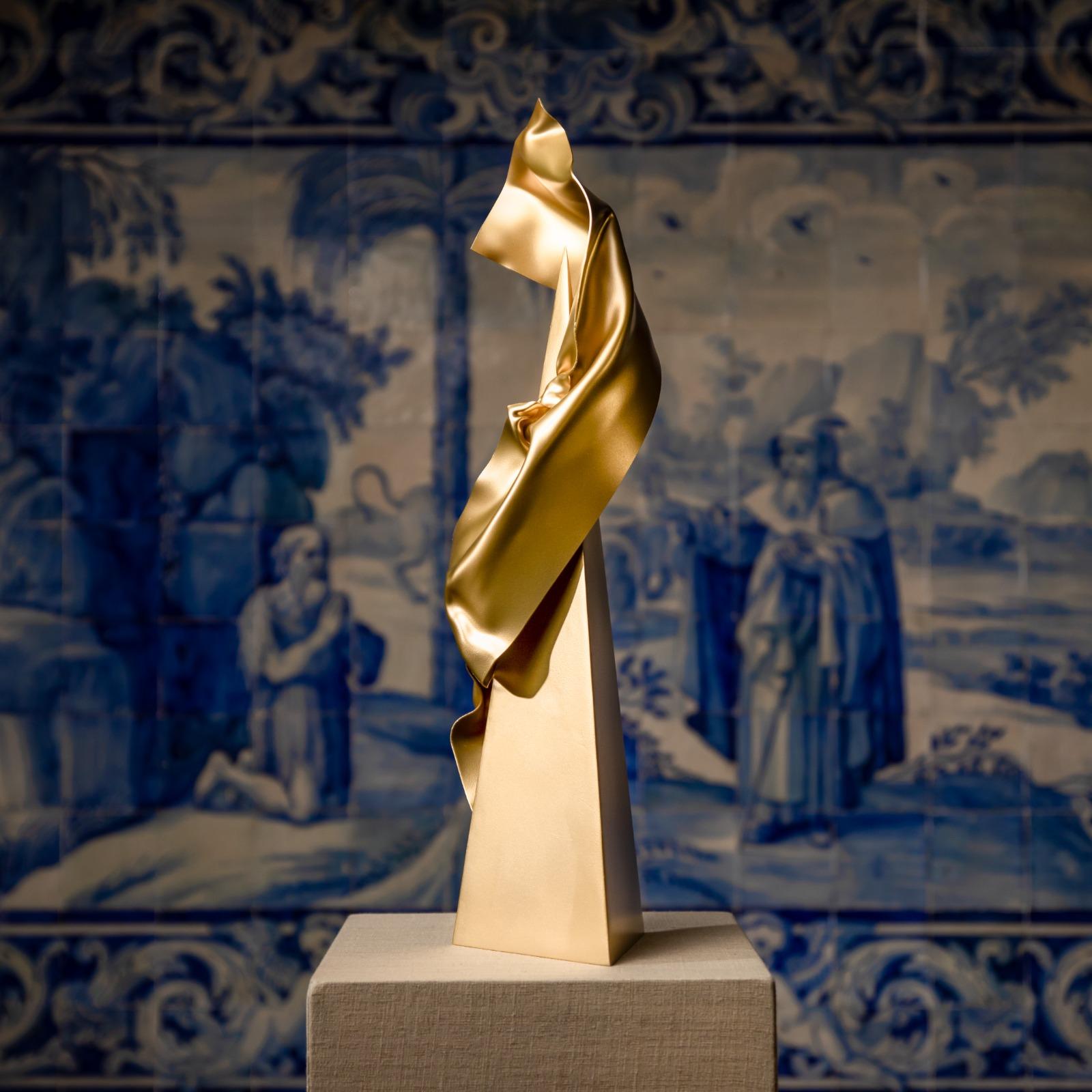 Alvorada VII - Baroque Sculpture par Miguel Rodrigues 