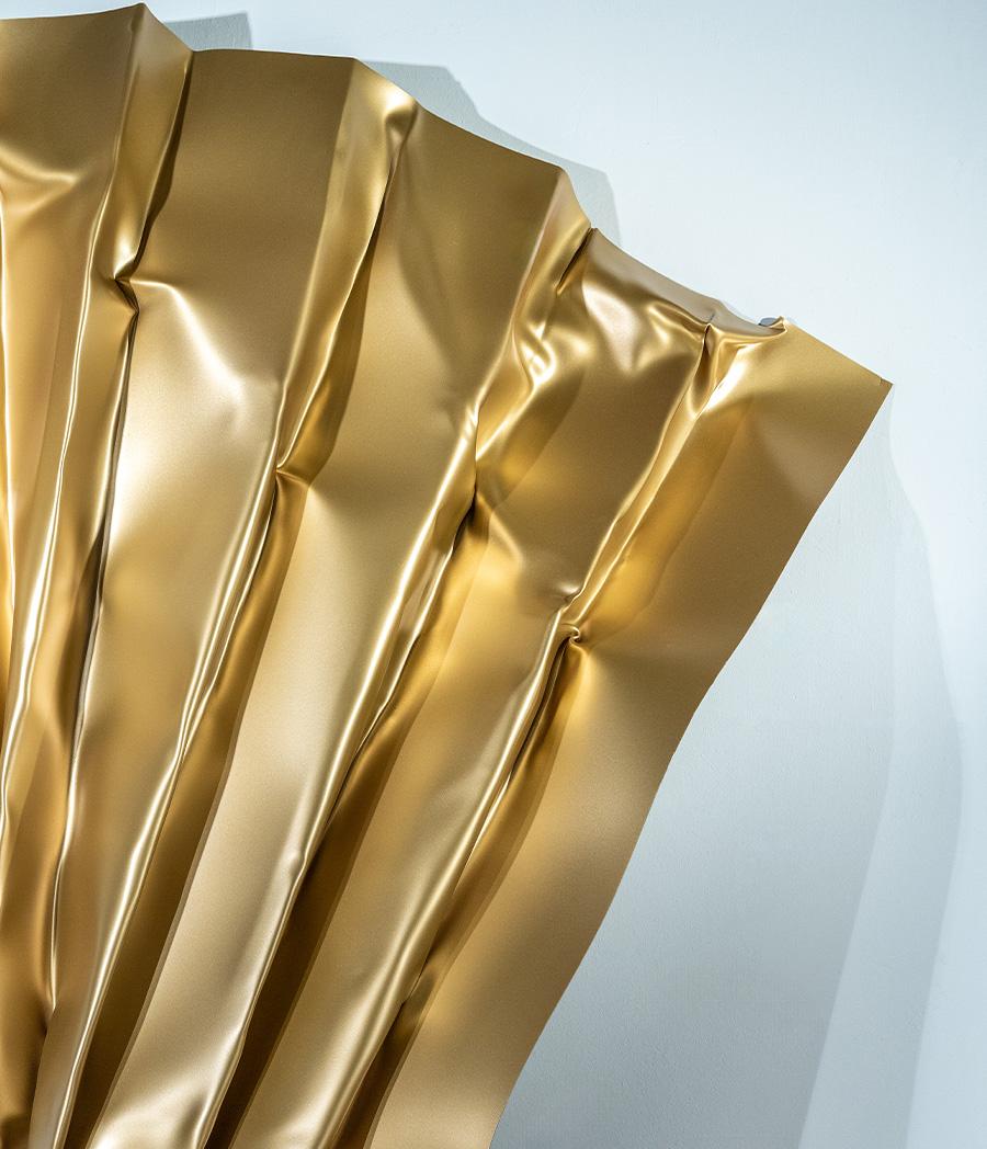 Tartufo - Abstract Sculpture Beige de Miguel Rodrigues 