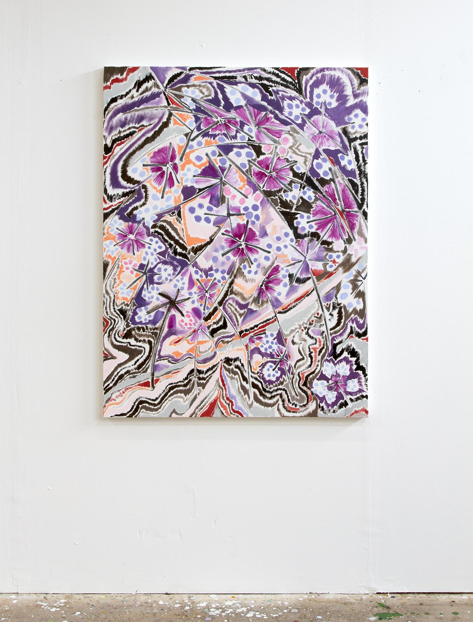 Alle Sphären – Painting von Miguel Rodriguez
