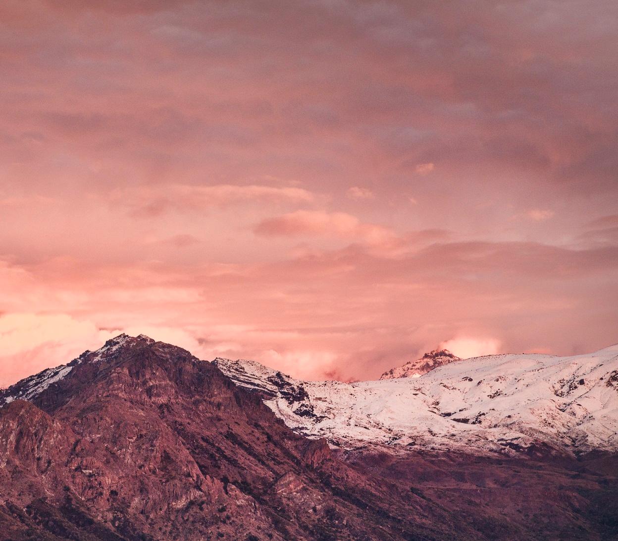 Cordillera I Cauquenes. Landscape Pigment Prints. From the Series Cordillera - Photograph by Miguel Winograd 