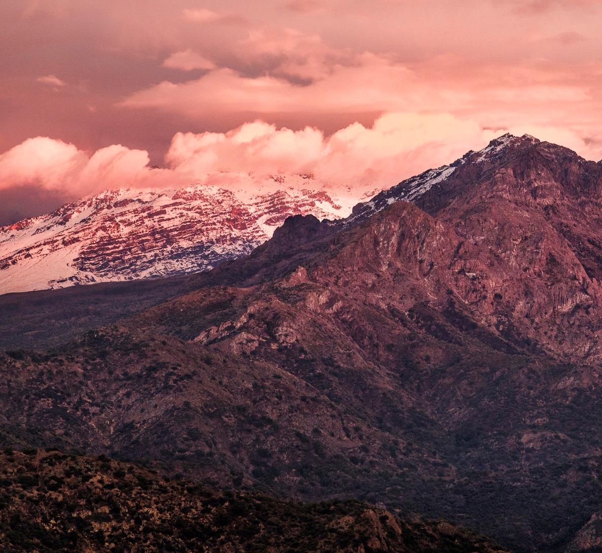 Cordillera I Cauquenes. Landscape Pigment Prints. From the Series Cordillera - Naturalistic Photograph by Miguel Winograd 