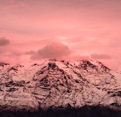 Cordigliera II Cauquenes. Stampe a pigmenti di paesaggi. Dalla serie Cordillera