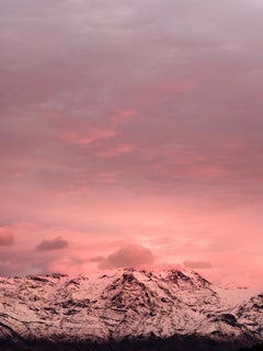 Kordillere II Cauquenes. Pigmentdrucke von Landschaften. Aus der Serie Cordillera