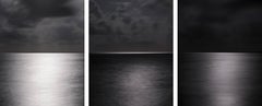 Moonrise III, II und I. Triptychon aus der Serie Mares. 
