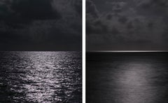 Moonrise IV und Moonrise II Diptychon, aus der Serie: Mares