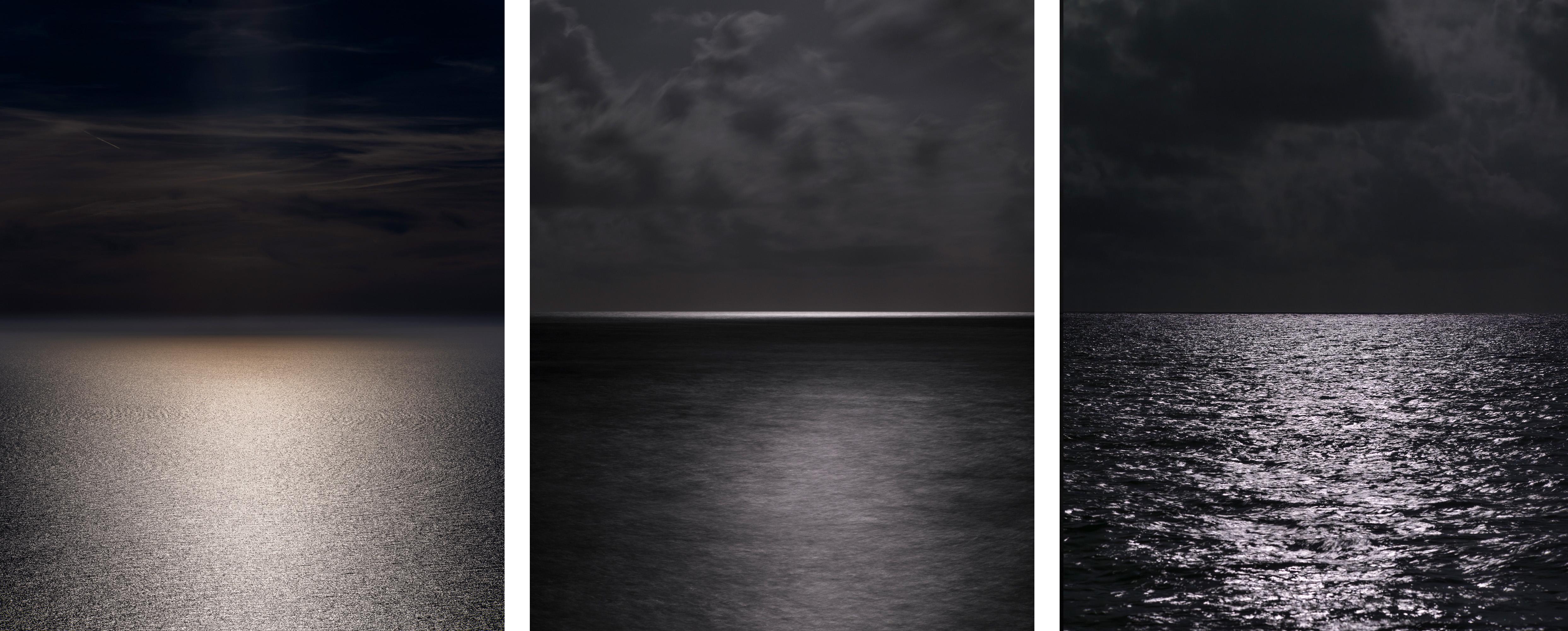 Sol de Mallorca, Moonrise II, and IV. Triptych From the Series Mares.