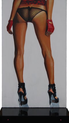 Useful Object Cut - Contemporary, Legs, Woman, High Heels, Vertical, Pop Art