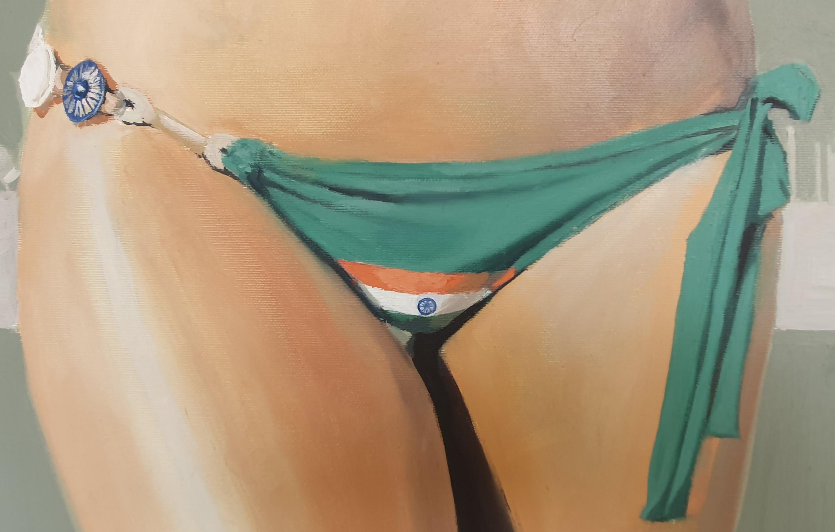 indian flag bikini