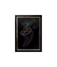 Mihail CHEMIAKIN Original Pastel PAINTING Signed Russian Art Abstract oil LARGE