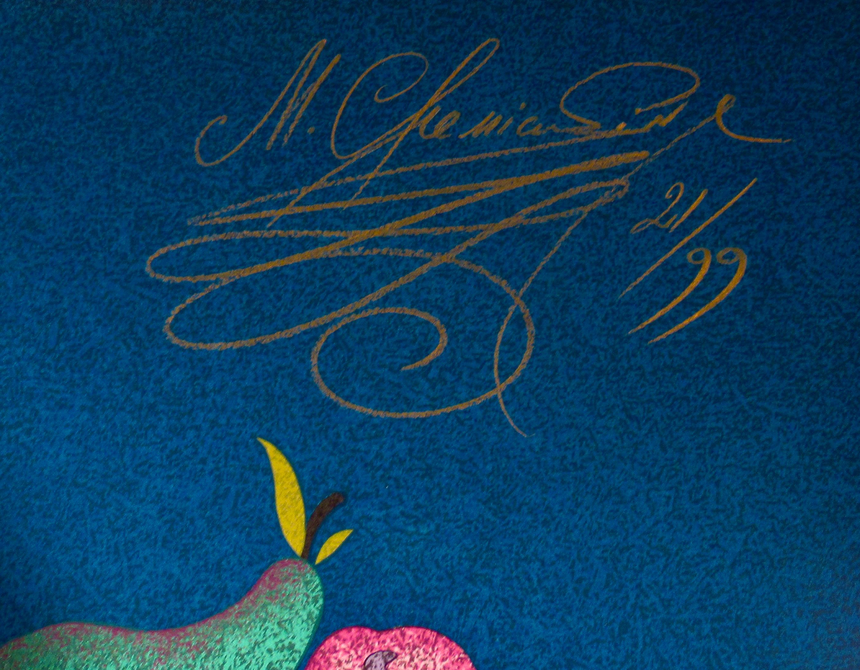 Composition en bleu en vente 1