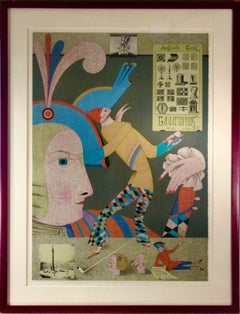 "Le Cirque Russe" Large serigraph