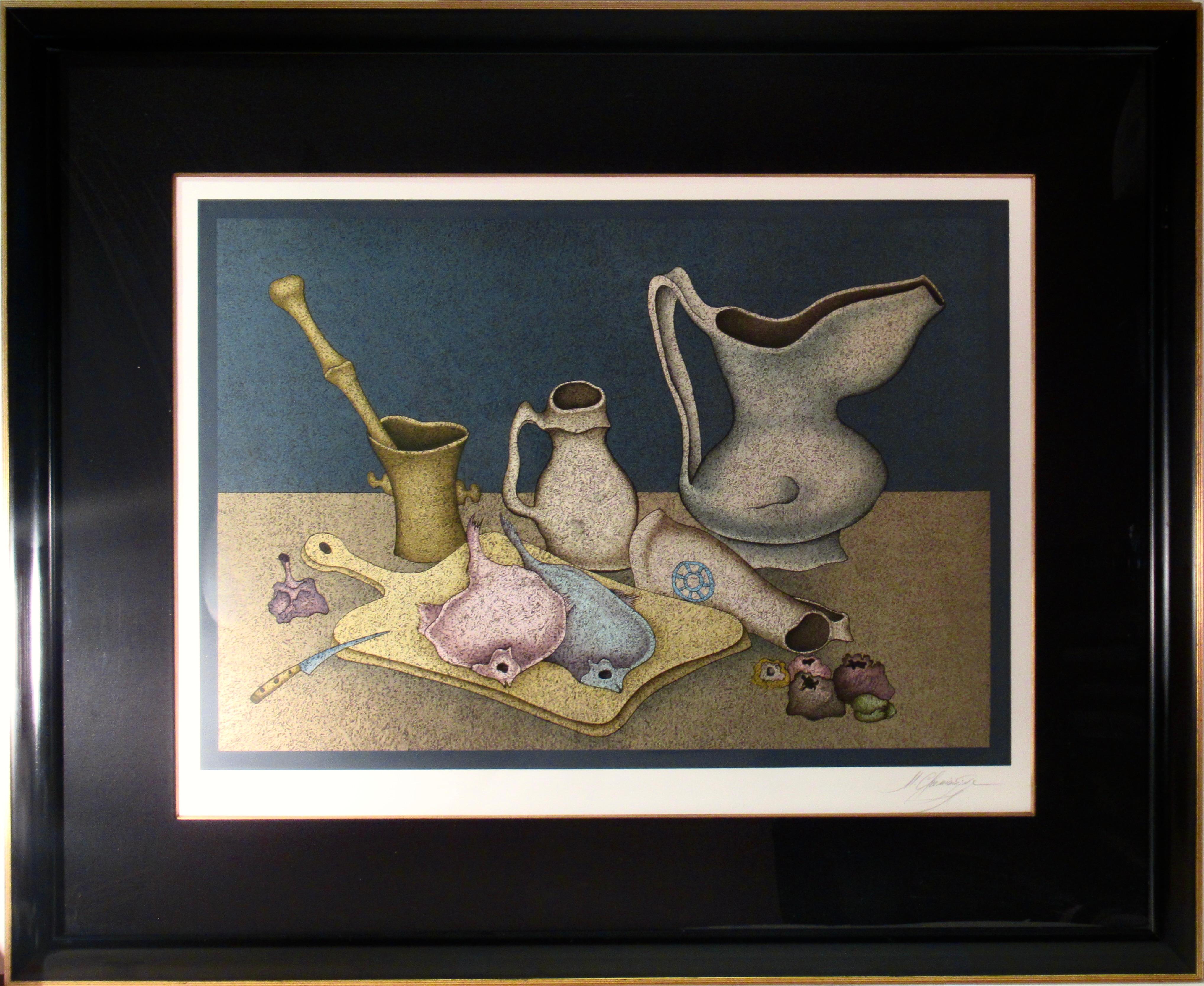 Still Life with Fish and jugs