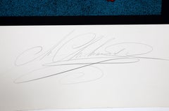 Whispers, Surrealist Lithograph by Mihail Chemiakin