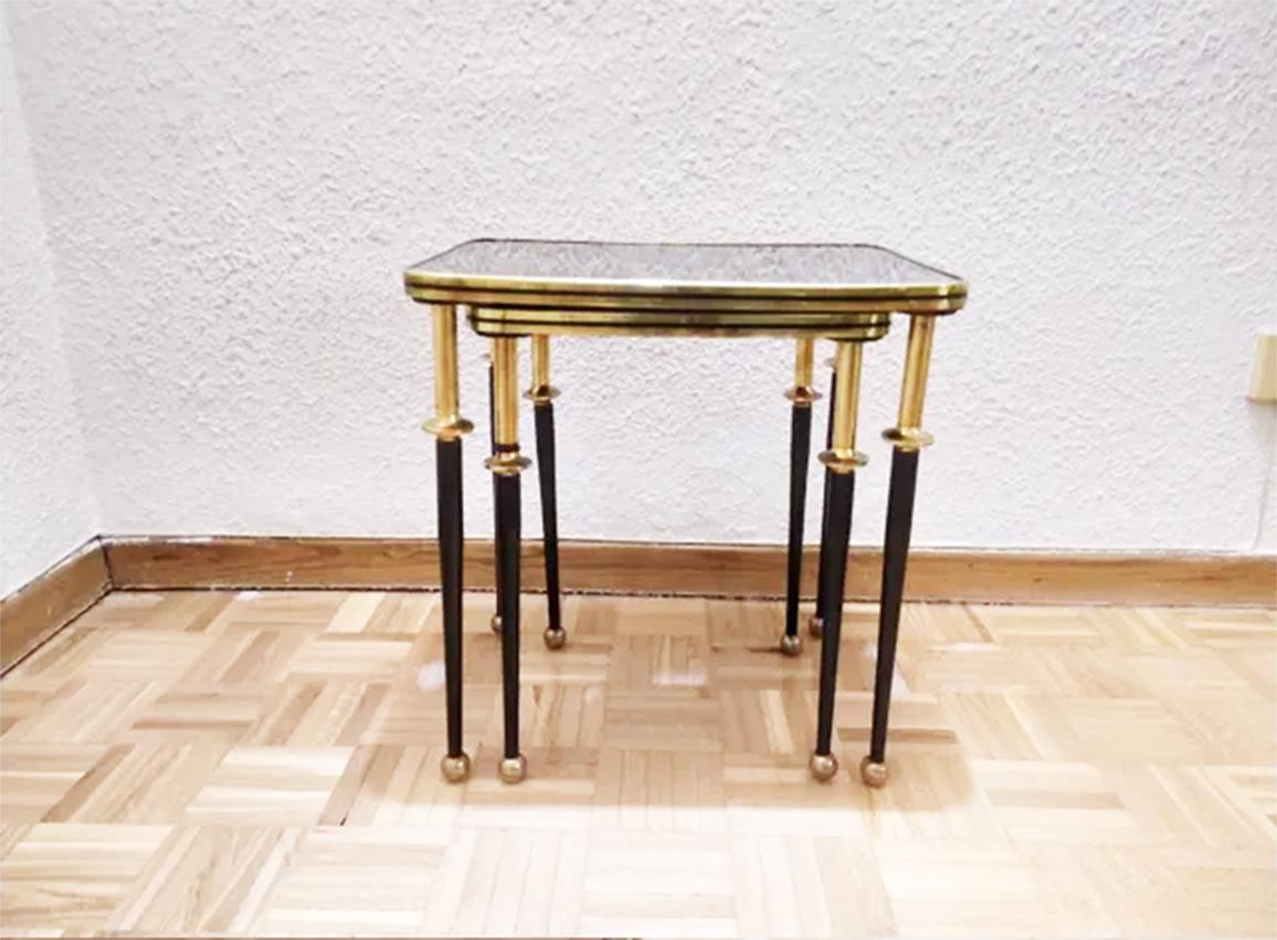 20th Century Midcentury Nesting Side Tables