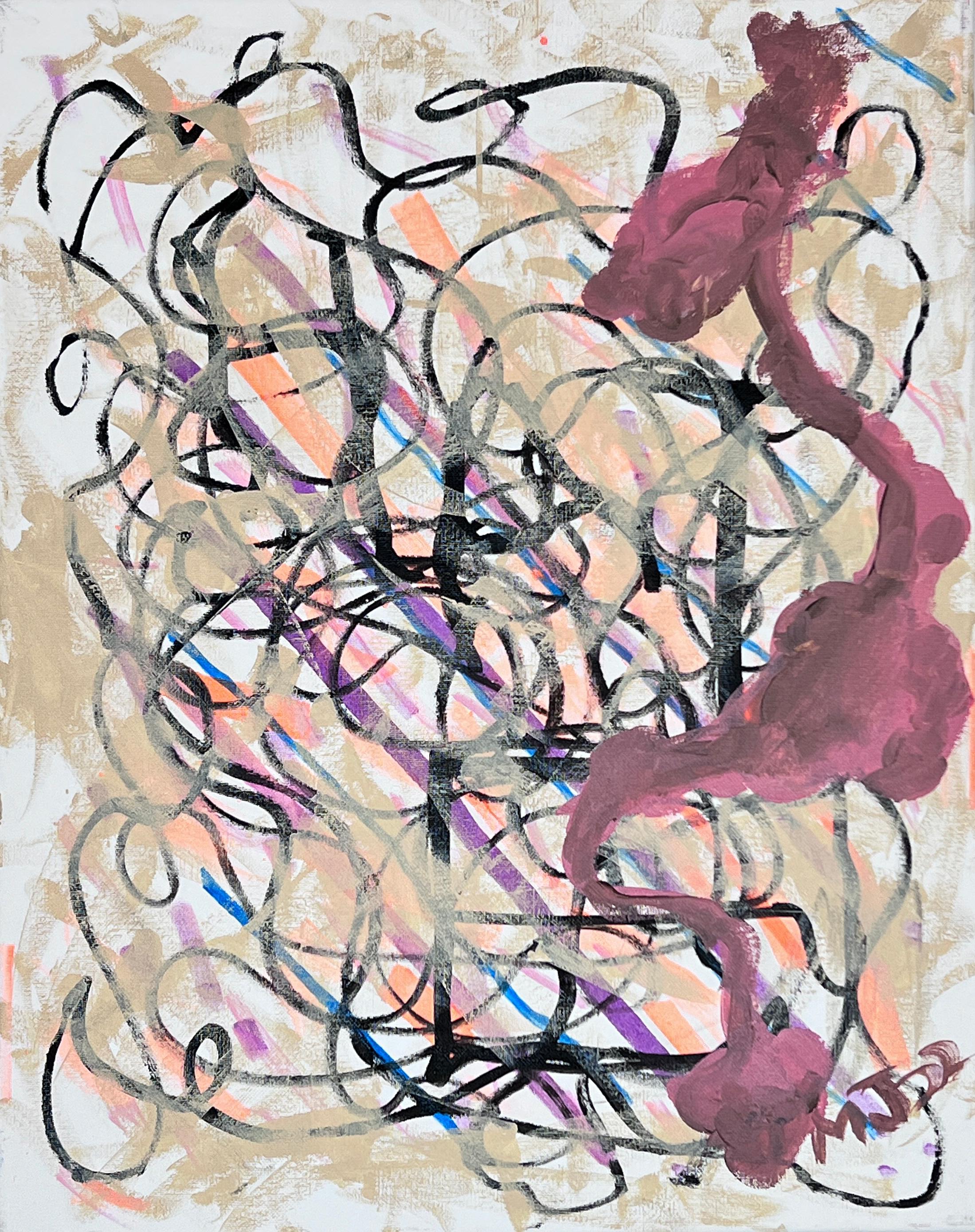 Mija Jung 'Two Questions' Embodied Abstraction For Sale 3