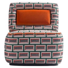 Fauteuil Mika en Beeche massif, panneau de particules et mousse HR par Popus Editions