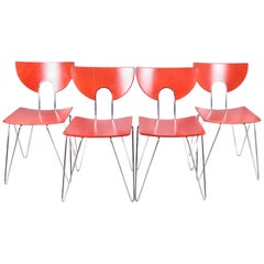 Vintage Mikado 1800 Dining Chairs by Walter Leeman for Kusch+Co