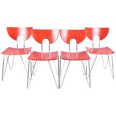 Mikado 1800 Dining Chairs by Walter Leeman for Kusch+Co