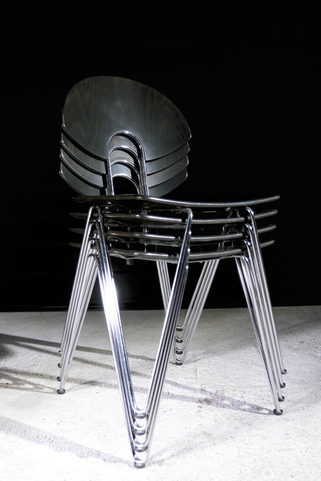 Mikado 800 Kusch+Co Walter Leeman Stacking Chairs 3