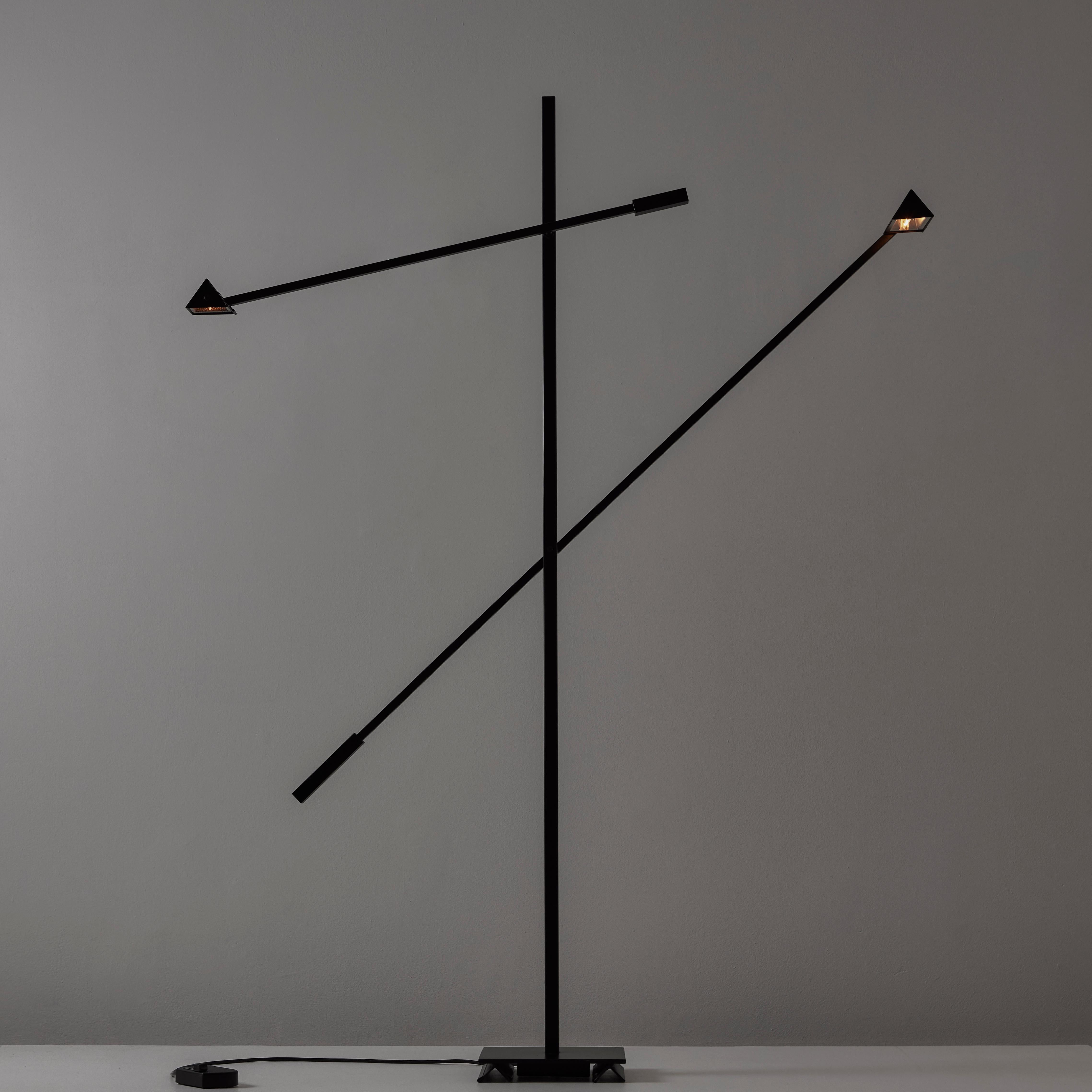 Mid-Century Modern 'Mikado'  Floor Lamp by Michel Senne for Arlumiere For Sale