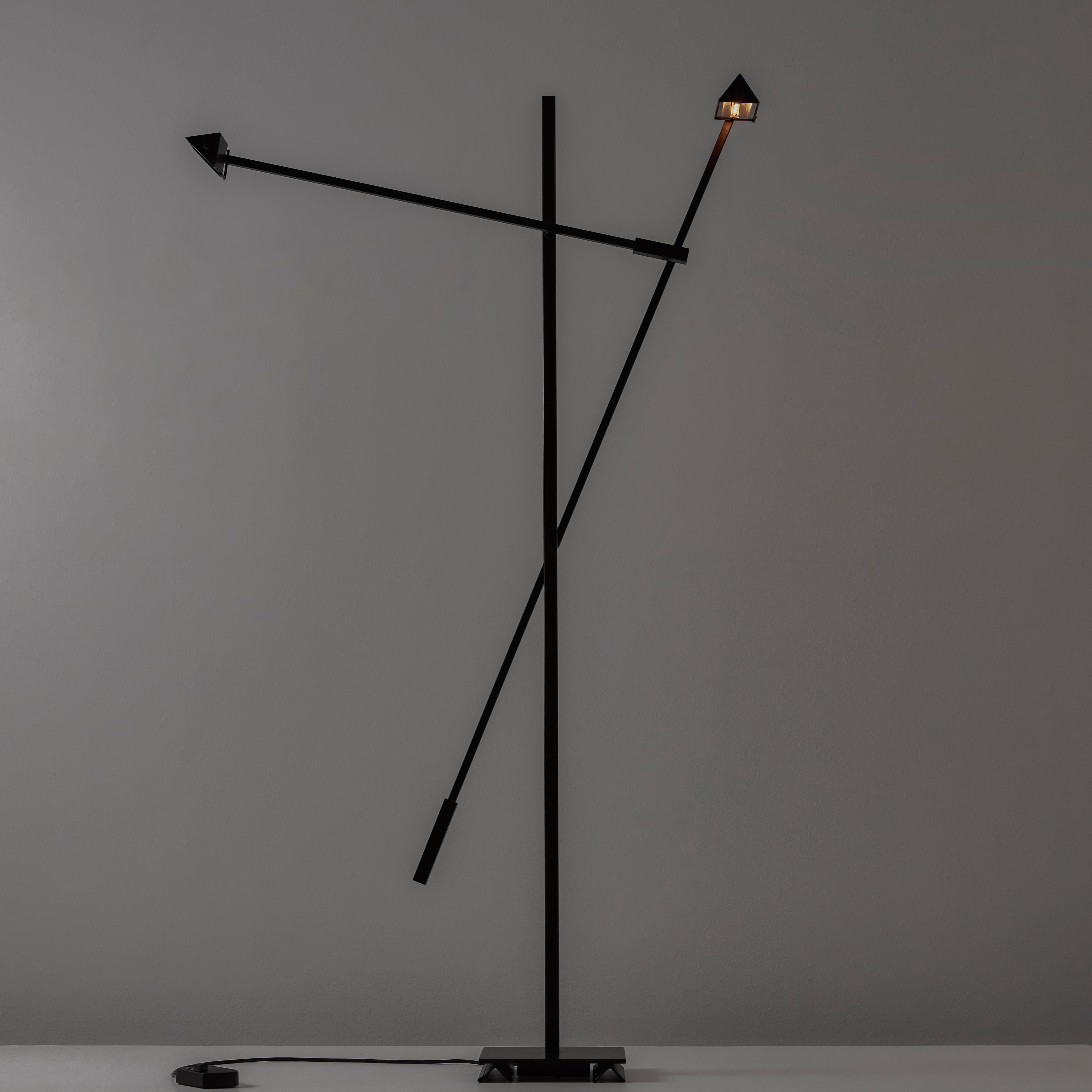 French 'Mikado'  Floor Lamp by Michel Senne for Arlumiere For Sale